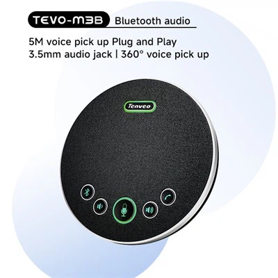 M3B 5M 휴대용 블루투스 컨퍼런스 스피커 10인용