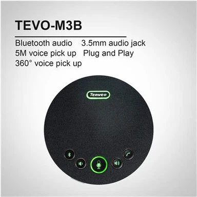 스피커가 있는 USB 플러스 Bluetooth 회의용 마이크
